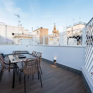  Apartamento Duplex De Lujo Junto A La Catedral Terraza Privada Con Vistas A La Giralda
